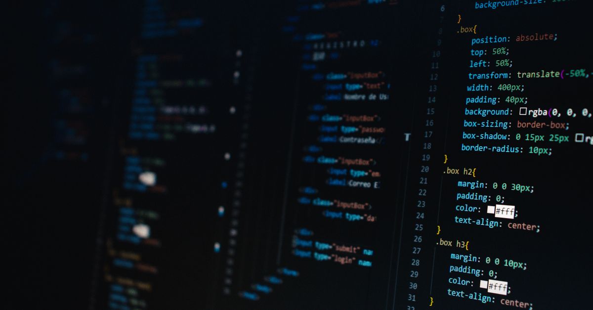 Close-up of source code on screen, representing the GitLab GraphQL vulnerability in a self-managed code repository