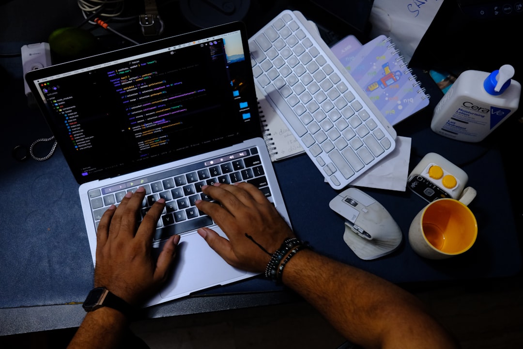 Penetration tester examining code during a black box penetration testing engagement